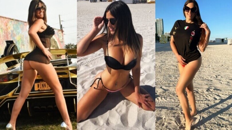 Claudia Romani, il suo cuore batte sì per il Milan ma anche per le supercar!