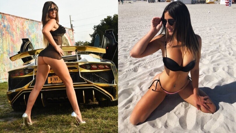Claudia Romani, il suo cuore batte sì per il Milan ma anche per le supercar!