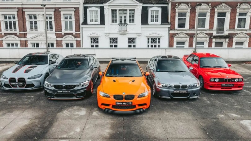 BMW, all'asta un'intera collezione di M3 ed M4 speciali