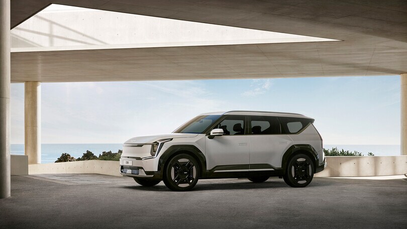 Kia EV9, le foto del grande Suv elettrico