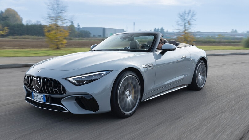 Mercedes-AMG SL 63, super cabrio da 585 cavalli: la prova