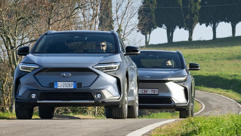 Subaru Solterra e Toyota bZ4X, gemelle elettriche: la prova