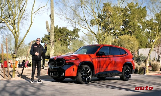 BMW XM, la prova