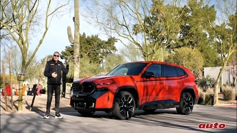 BMW XM, la prova