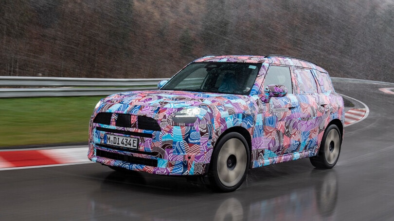 Mini Countryman, le prime immagini del nuovo Suv elettrico