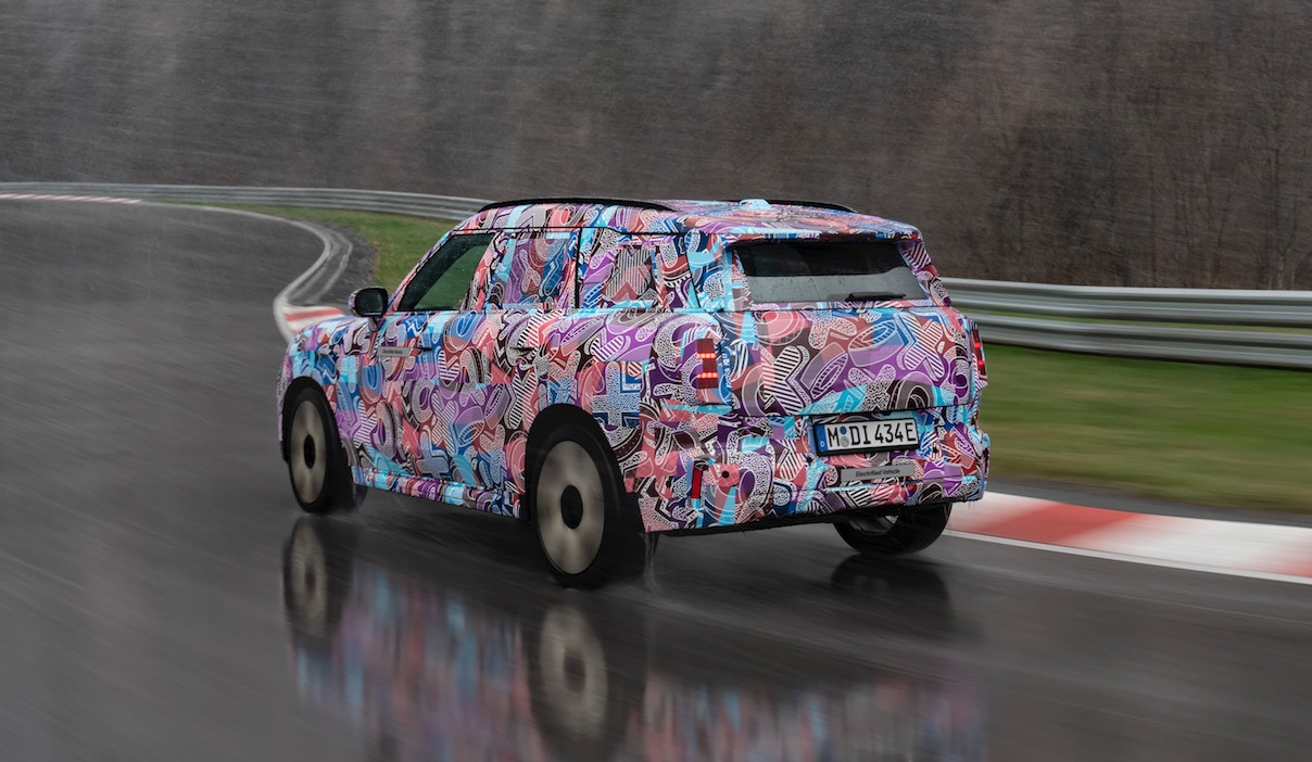 Mini, il primo contatto con la Countryman elettrica