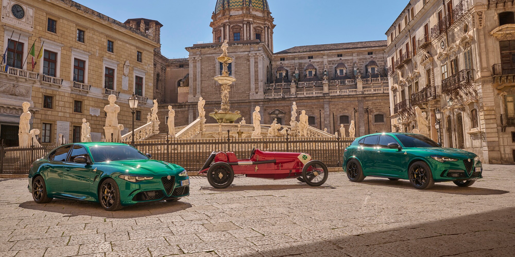 Alfa Romeo, le nuove Giulia e Stelvio celebrano i 100 anni del Quadrifoglio