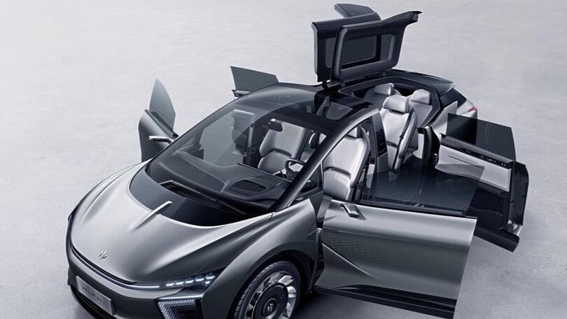 Human Horizons HiPhi Y, dalla Cina un Suv fuori dal coro