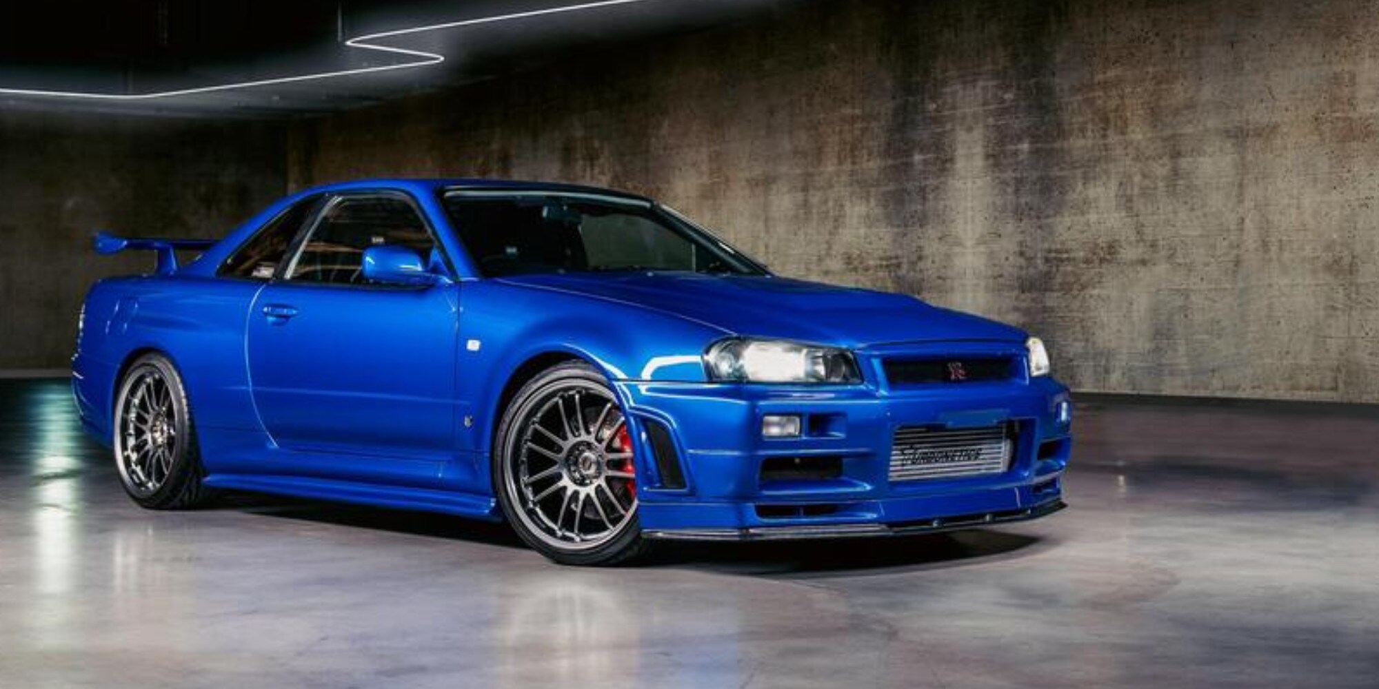 Nissan Skyline, all'asta la GT-R di Paul Walker