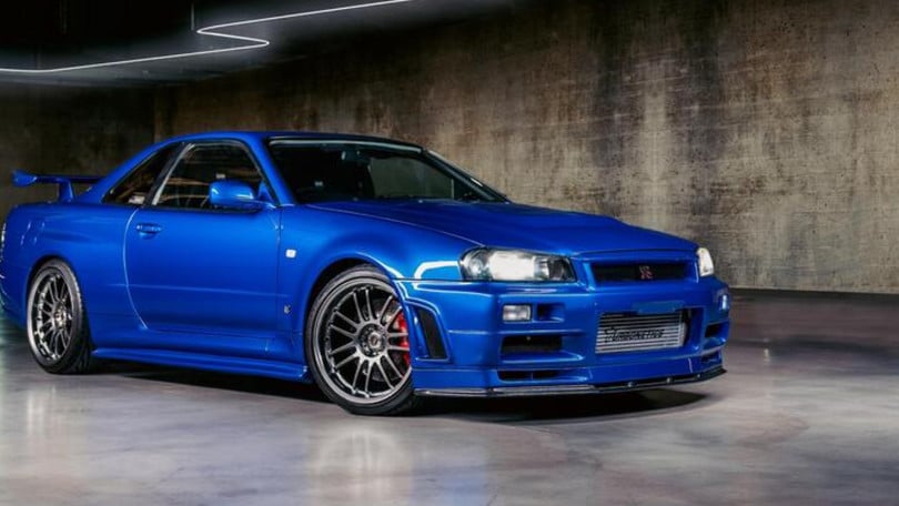 Nissan Skyline, all'asta la GT-R di Paul Walker