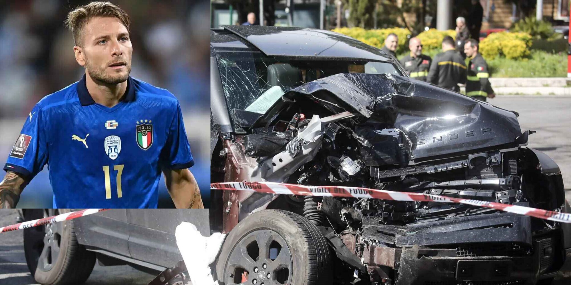 Terribile incidente per il calciatore Ciro Immobile