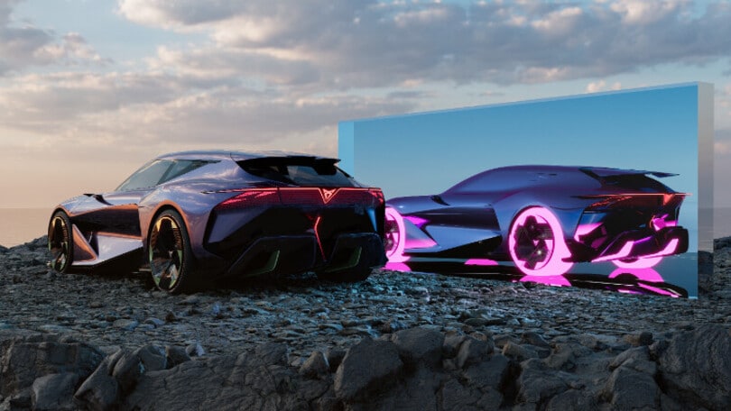 Nuova Cupra DarkRebel: la virtual car del Metaverso