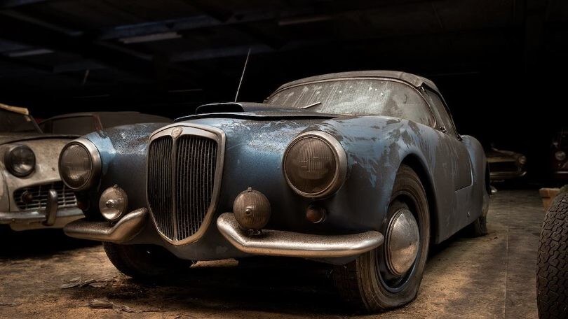 Alfa Romeo, Lancia e Maserati: un tesoro scoperto in un fienile