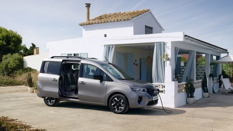 Nissan Townstar Combi EV, versione passeggeri per famiglie