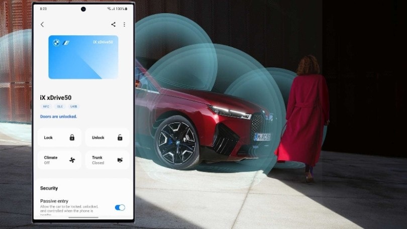BMW lancia Digital Key Plus per smartphone Android