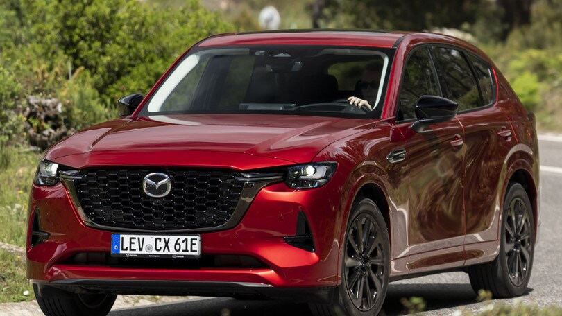 Mazda CX-60 AWD, la prova su strada