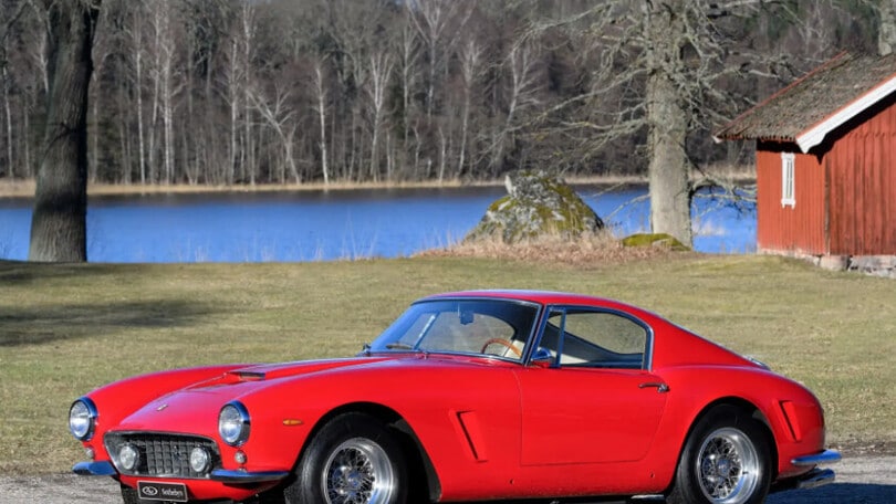 Ferrari 250 GT SWB, asta a un prezzo assurdo per la rara diva del cinema