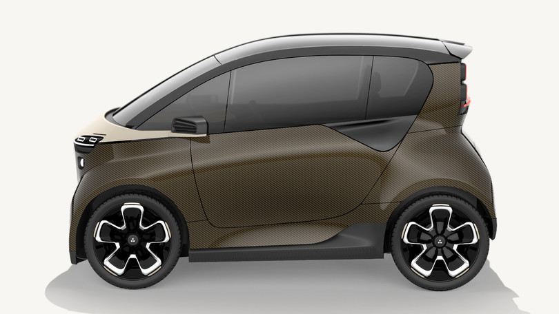 Liux Geko, micro EV sostenibile con struttura in fibra vegetale