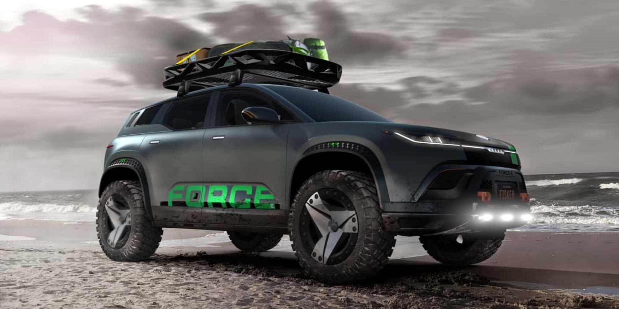 Fisker Ocean Force E, l'allestimento per il vero fuoristrada