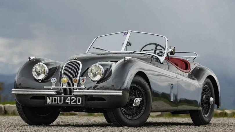 La Jaguar XK 120 di Clark Gable