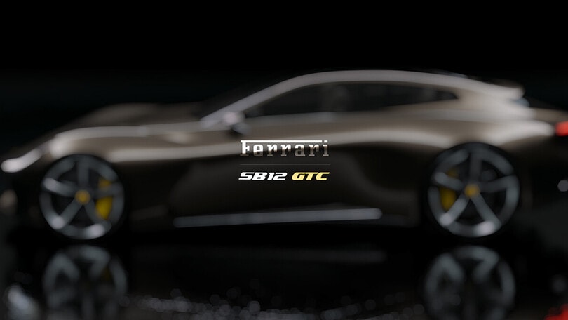 Ferrari SB12 GTC, i render della shooting brake