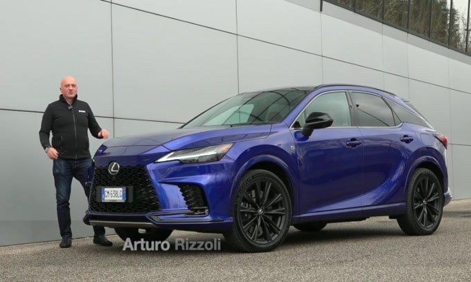 Lexus RX 500h, la prova su strada