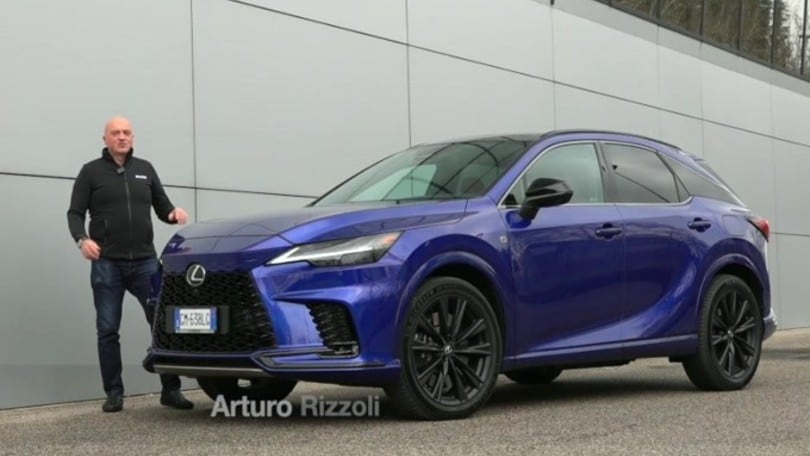 Lexus RX 500h, la prova su strada