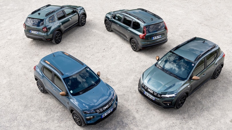 Dacia Spring, Sandero, Jogger e Duster Extreme