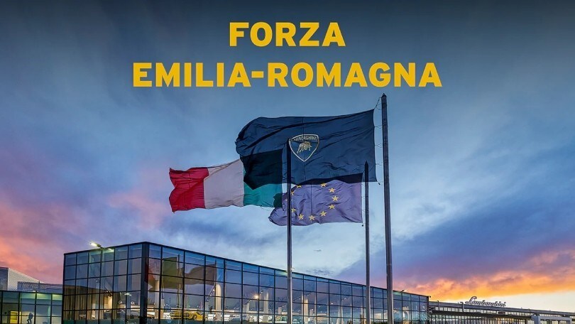 Lamborghini dona 1 milione di euro per l'Emilia-Romagna