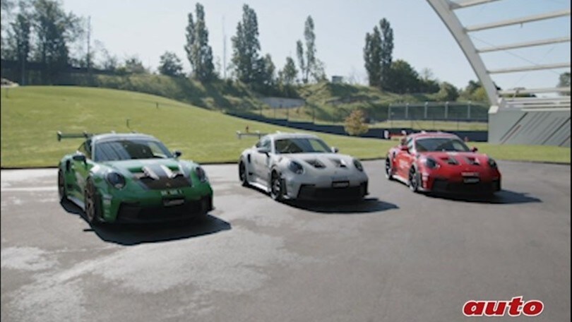 Porsche gamma GT: in pista le GT3, GT3 RS, GT4 e GT4 RS