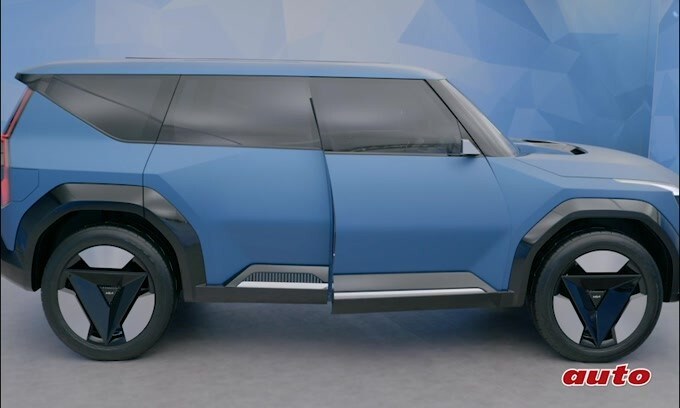 Kia EV9, eccola vista dal vivo