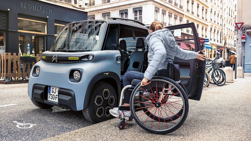 Citroën Ami for All, versione speciale per i disabili