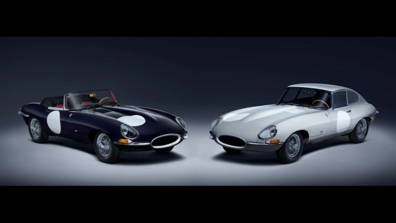 Jaguar presenta la ZP Collection, l'omaggio alle prime vittorie delle E-Type