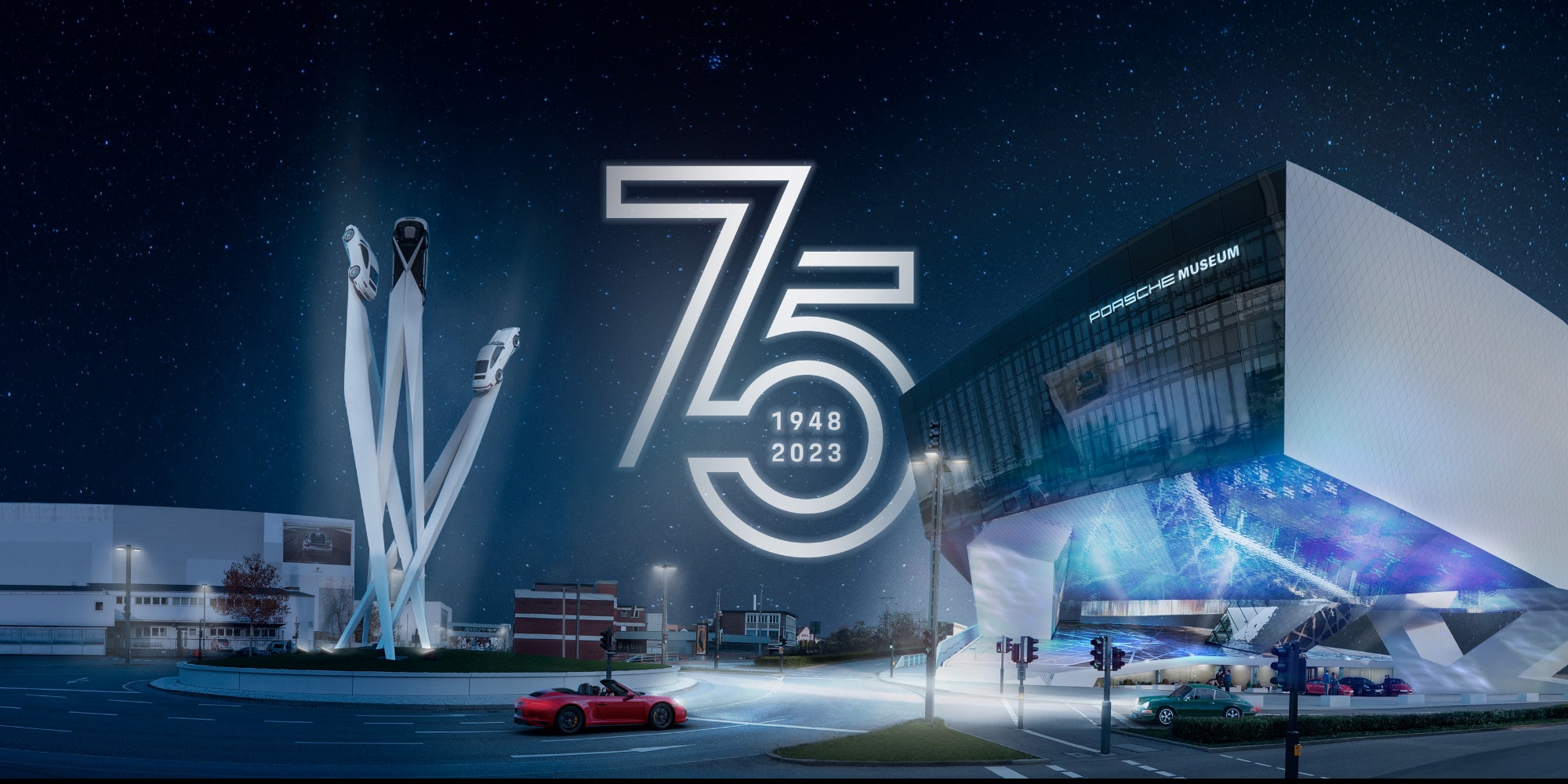 Porsche, segui in diretta l'evento per i 75 anni