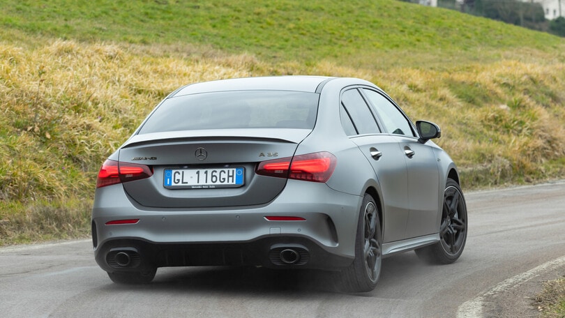 Mercedes Classe A 35 AMG Sedan, la prova della berlina sportiva