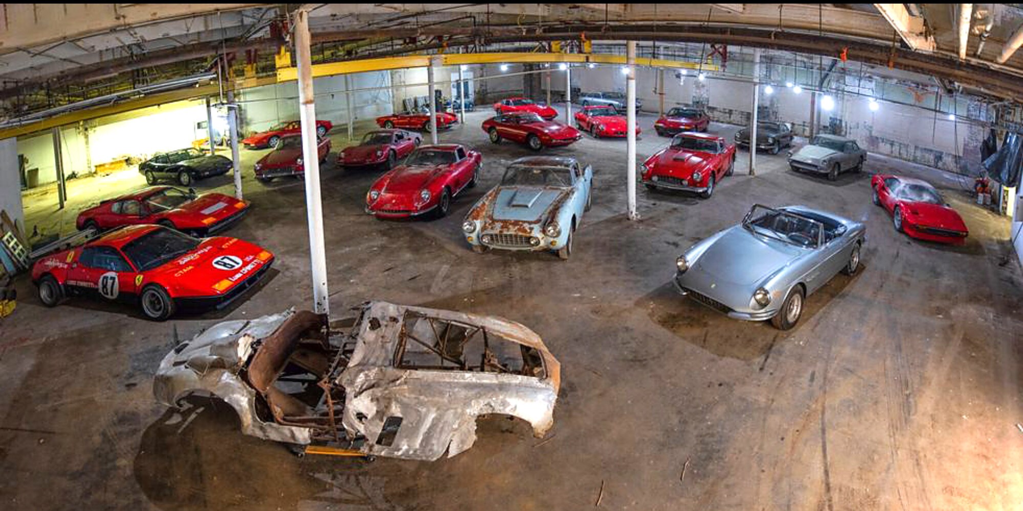 20 Ferrari all’asta da Sotheby’s, il clamoroso "barn find"