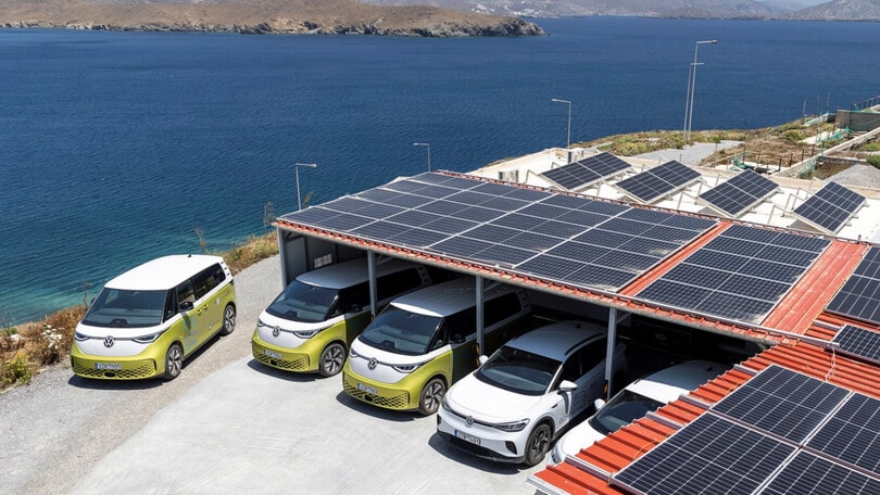 Volkswagen a Stampalia, l'isola "elettrica" greca