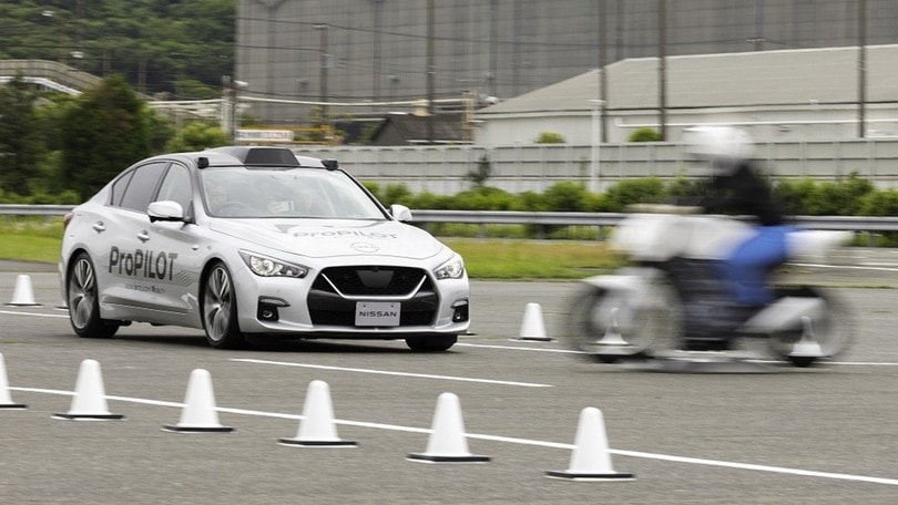 Nissan, il Lidar per un ADAS anticollisione ad alta precisione
