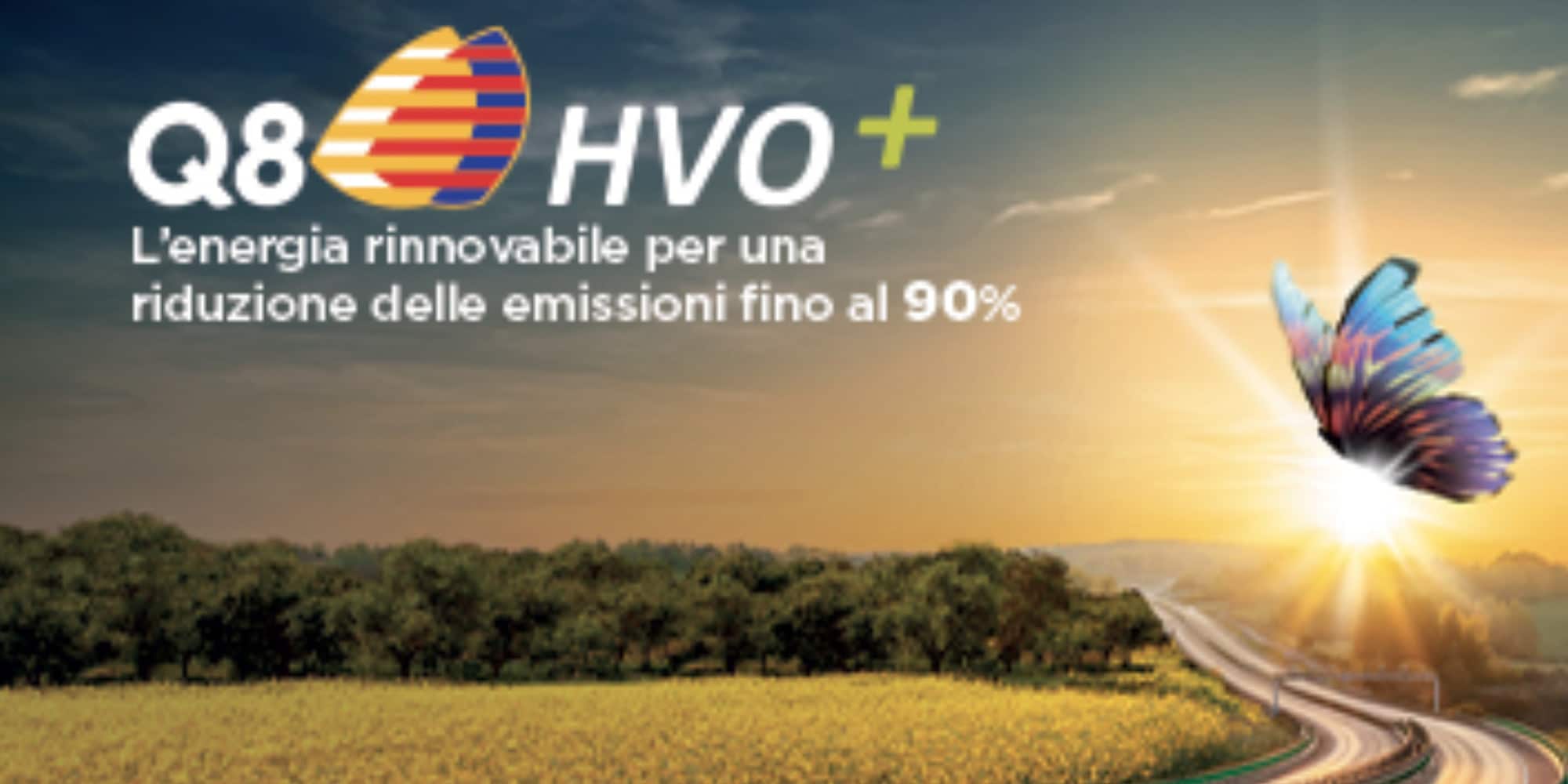 Q8 HVO+, nuovo biocarburante Diesel con meno emissioni