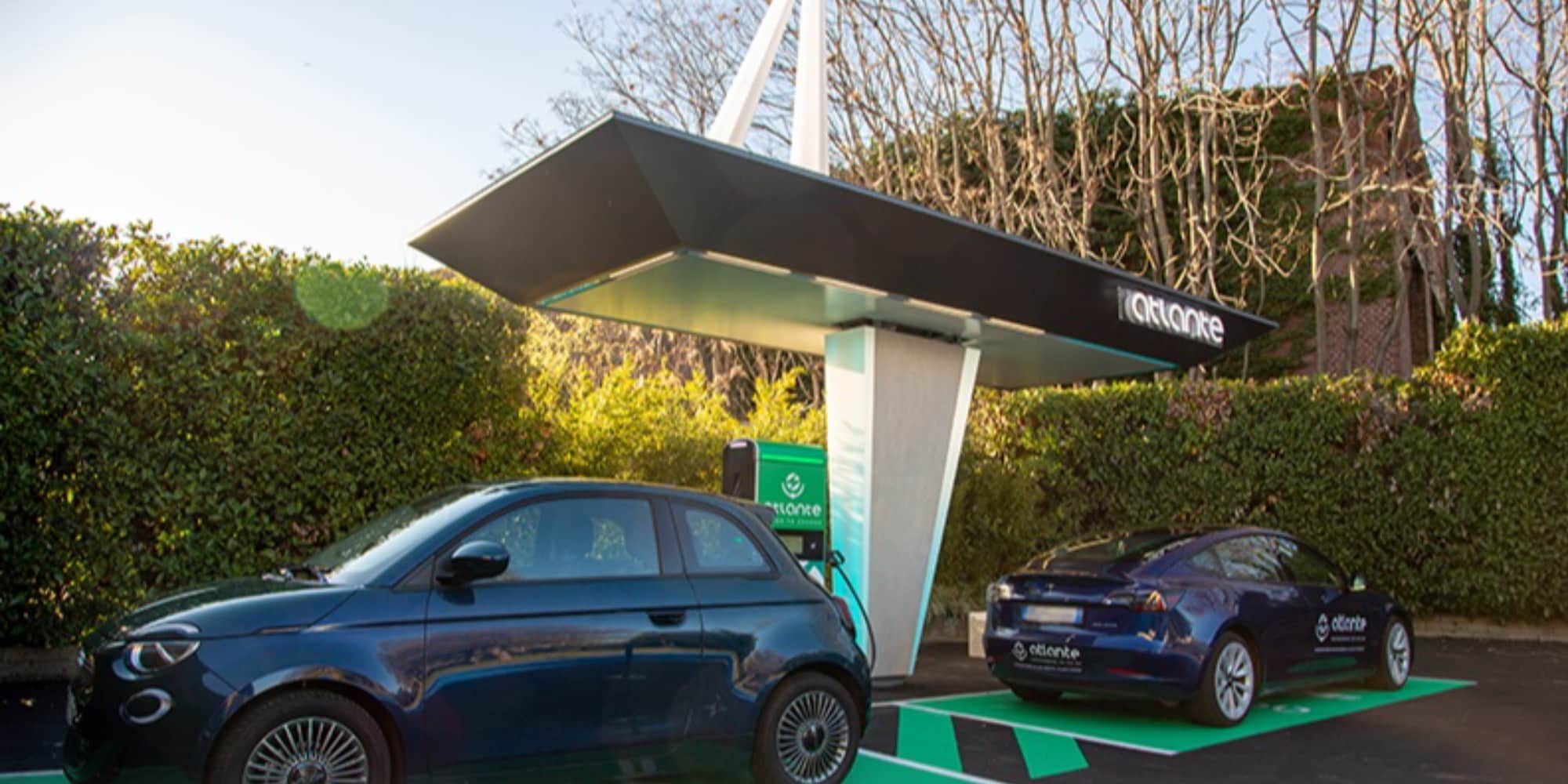 Atlante, la stazione di ricarica per auto elettriche disegnata da Bertone