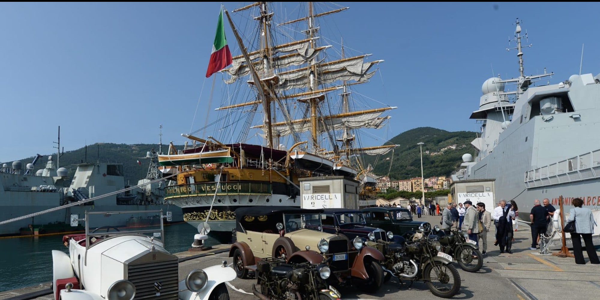 ASI certifica non solo le auto, anche le navi: l'Amerigo Vespucci