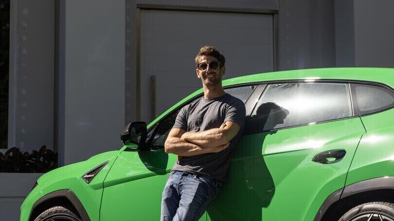 Lamborghini Urus Performante, quella verde di Romain Grosjean