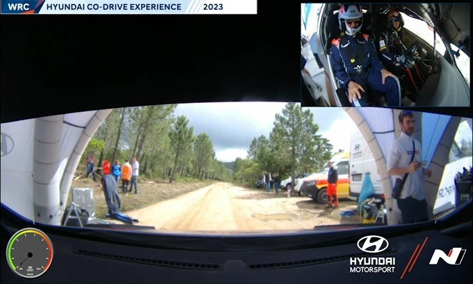 Hyundai i20 Co-Drive experience al Rally di Sardegna