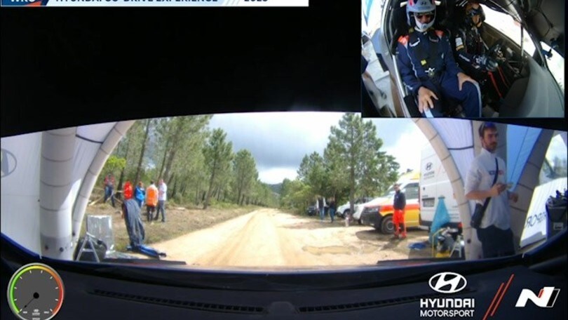 Hyundai i20 Co-Drive experience al Rally di Sardegna