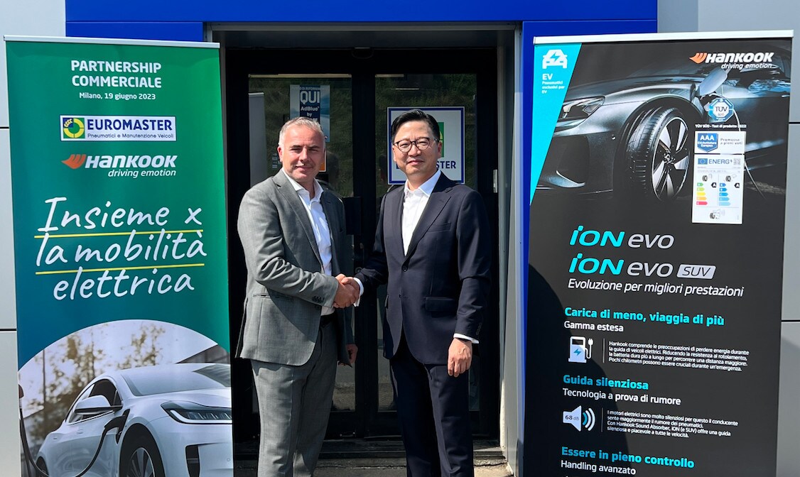 Hankook ed Euromaster, partnership per la mobilità elettrica