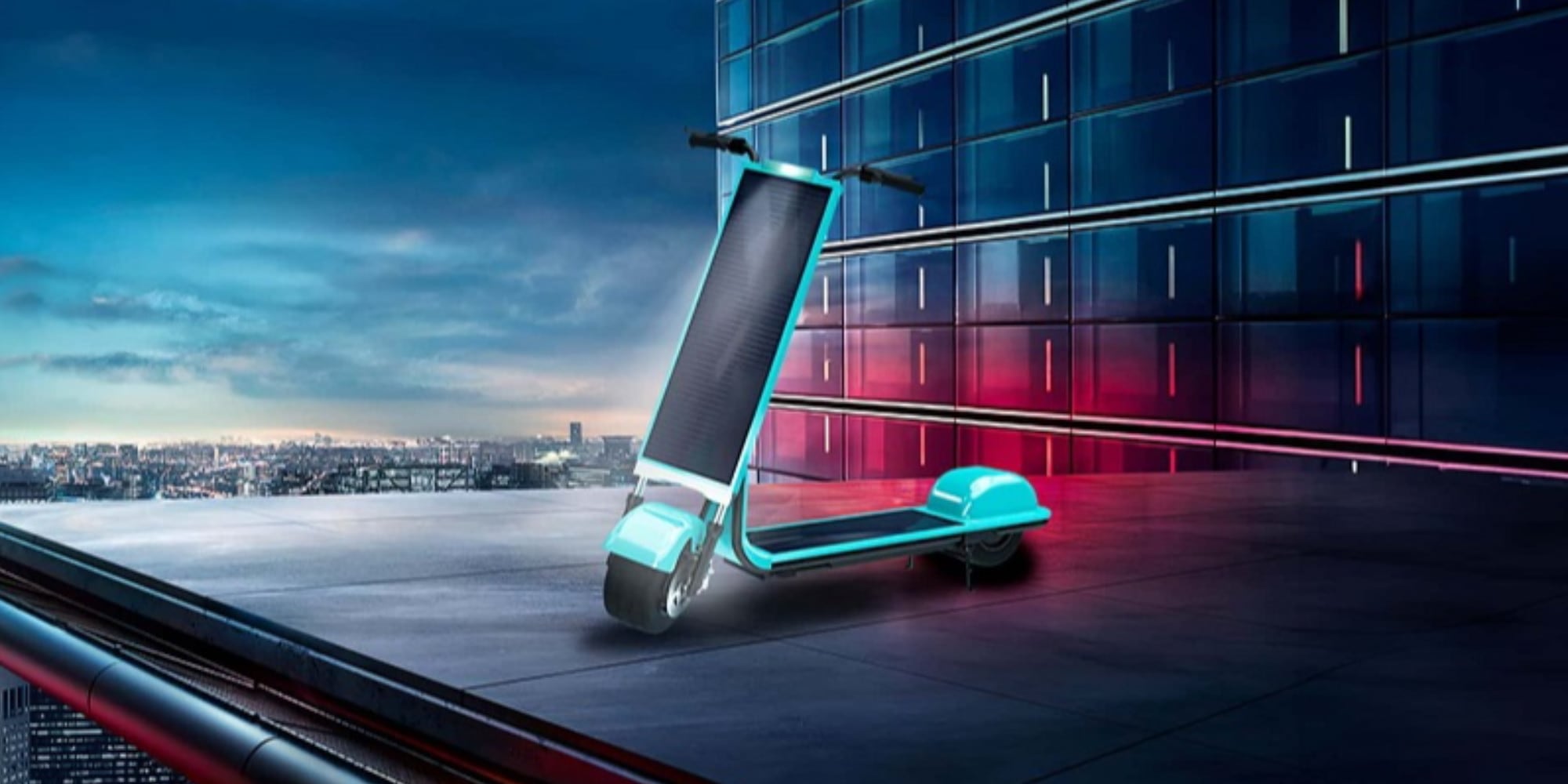 Solar Scooter S80, il monopattino che si muove grazie alla luce solare