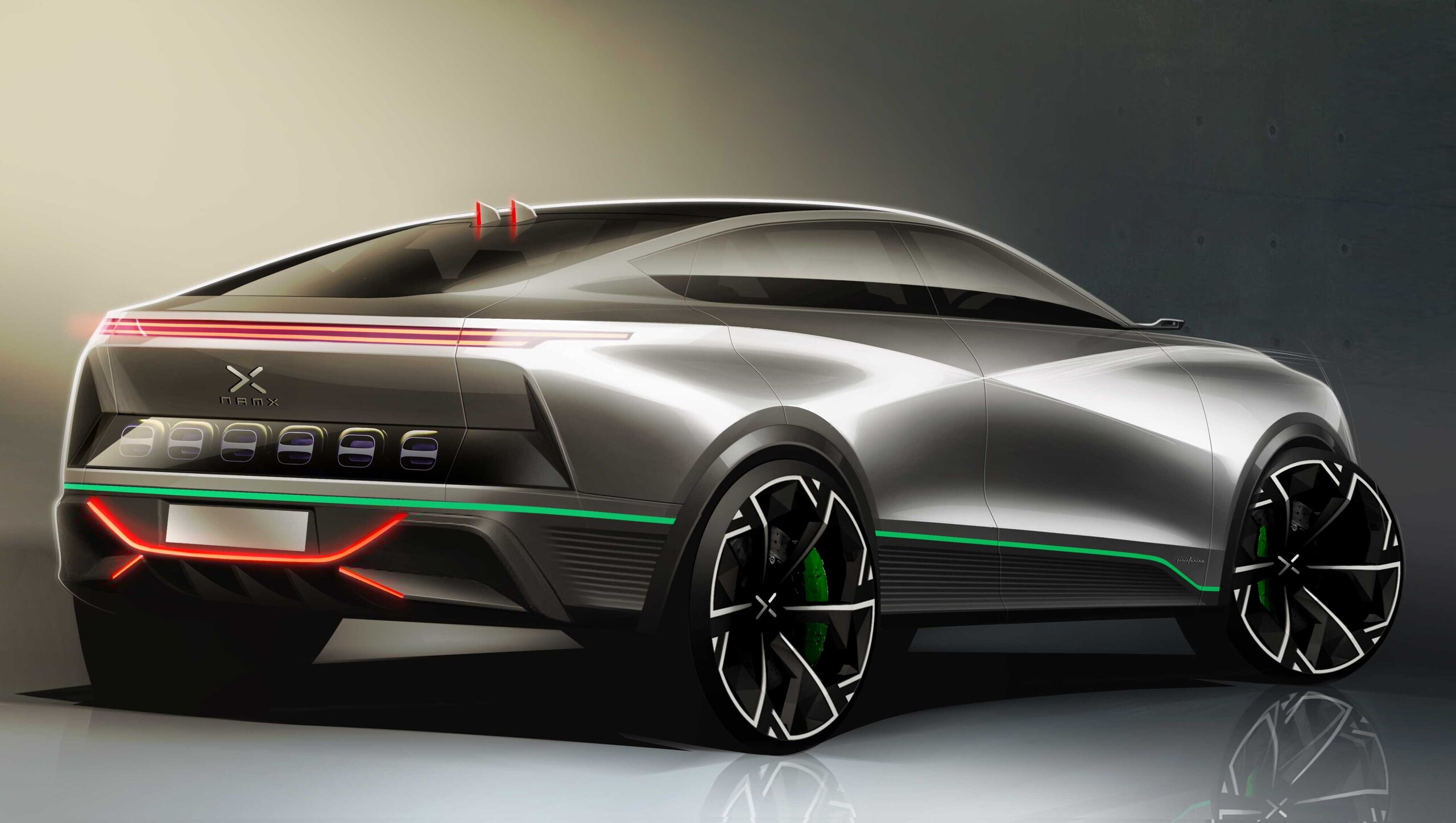 NamX e Pininfarina HUV, le foto del Suv a idrogeno e fuel cell