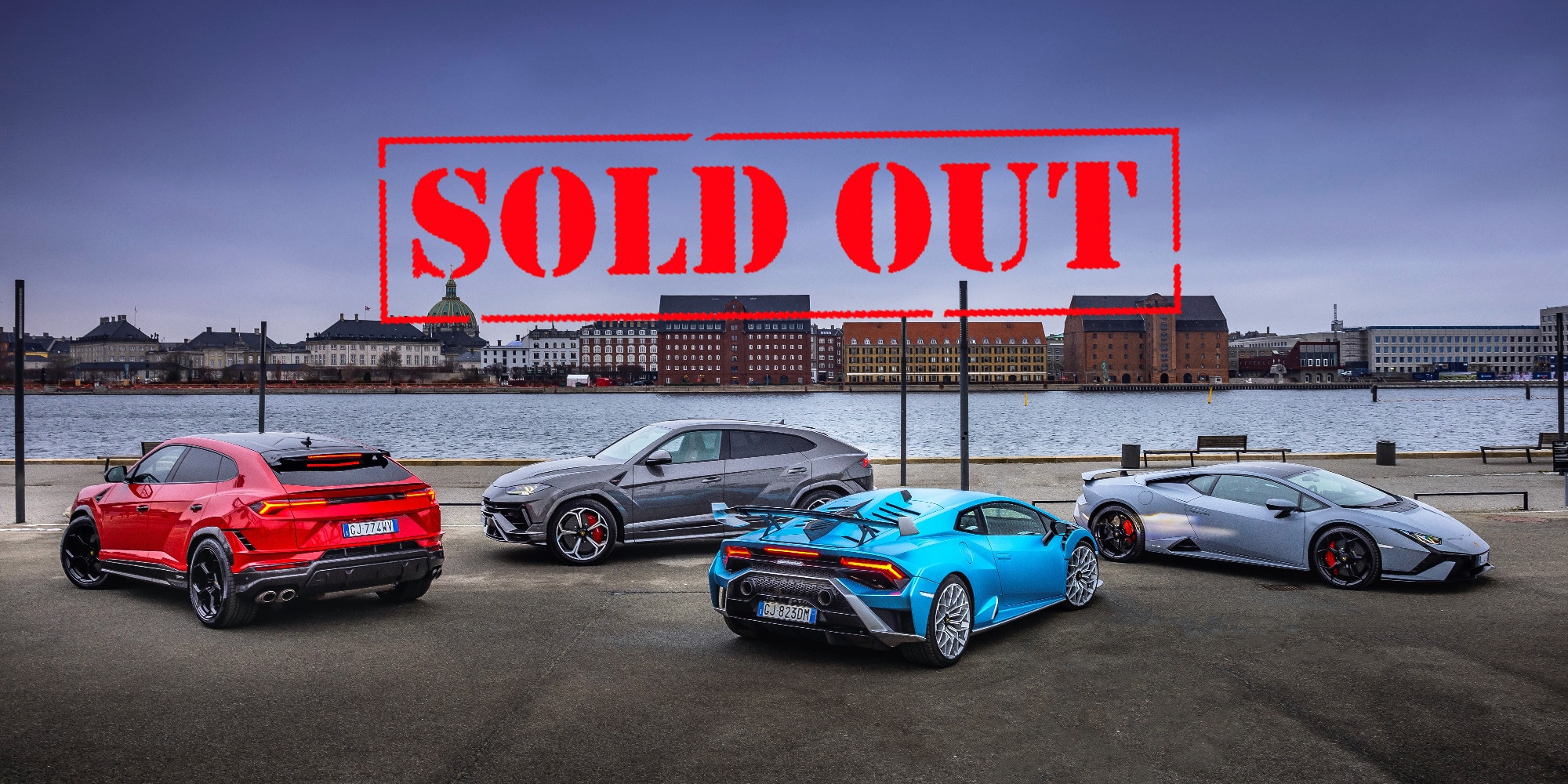 Lamborghini, Urus e Huracán sold out