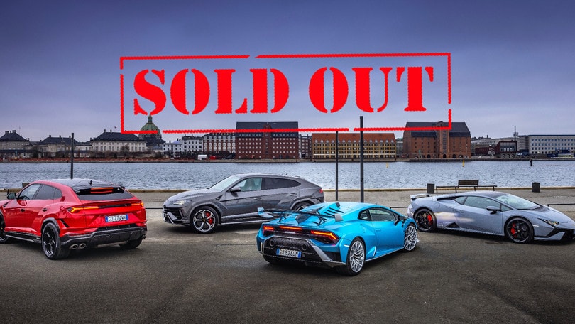 Lamborghini, Urus e Huracán sold out