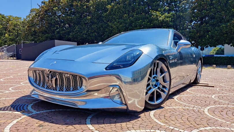 Maserati GranTurismo e Grecale Folgore alla Formula E di Roma